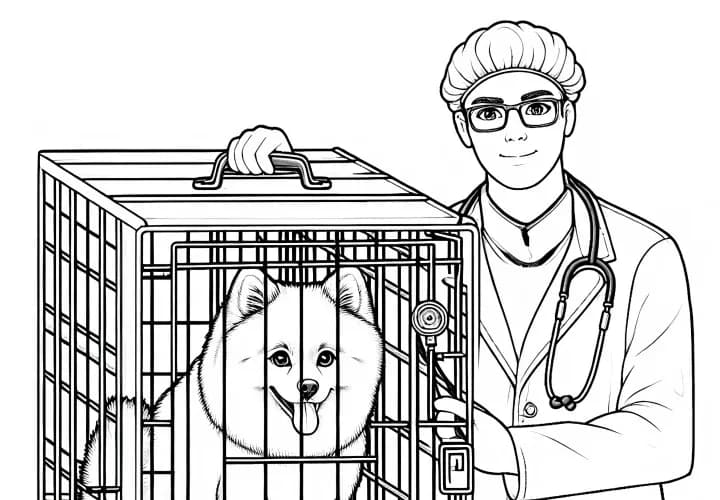 Jak łatwo narysować weterynarza krok po kroku dla początkujących i dzieci